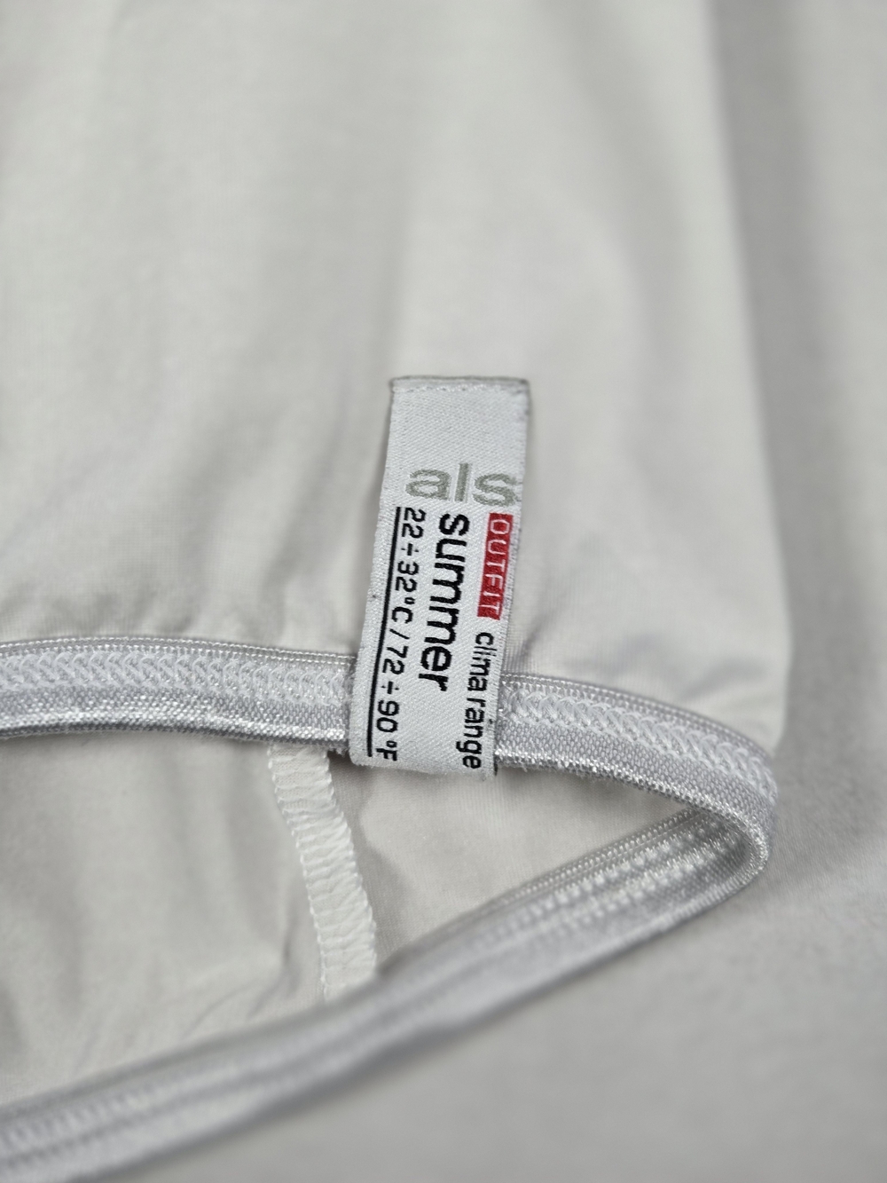 ASSOS of Switzerland White Cycling Base Layer Shirt Size M VGUC - Picture 3 of 10